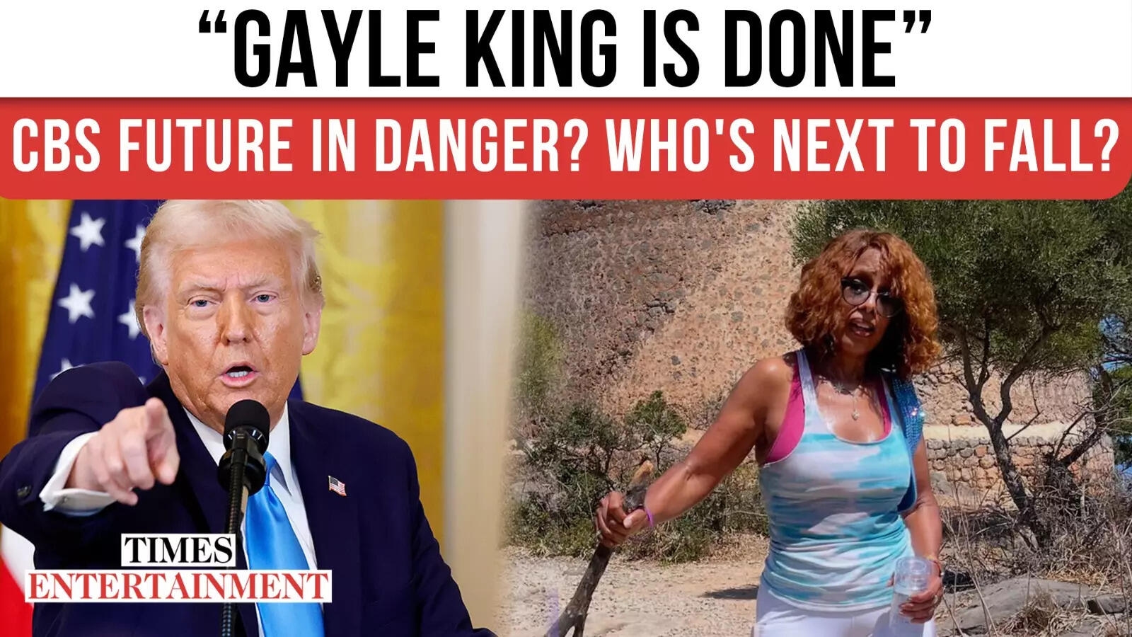 Trump vs. Gayle King Erupts: 'Woke' CBS Ratings Spark Explosive TV Feud