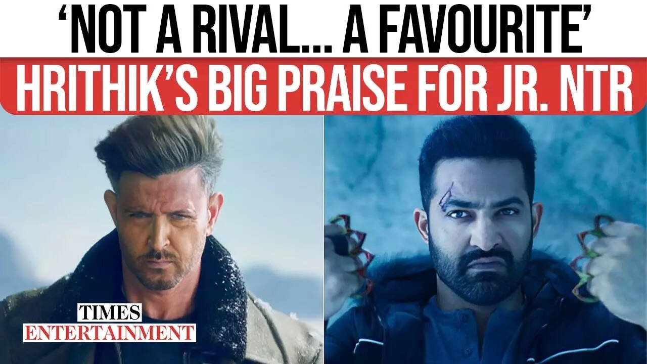 Hrithik Roshan calls Jr. NTR 'incredible' and his favorite co‑star for 'War 2'