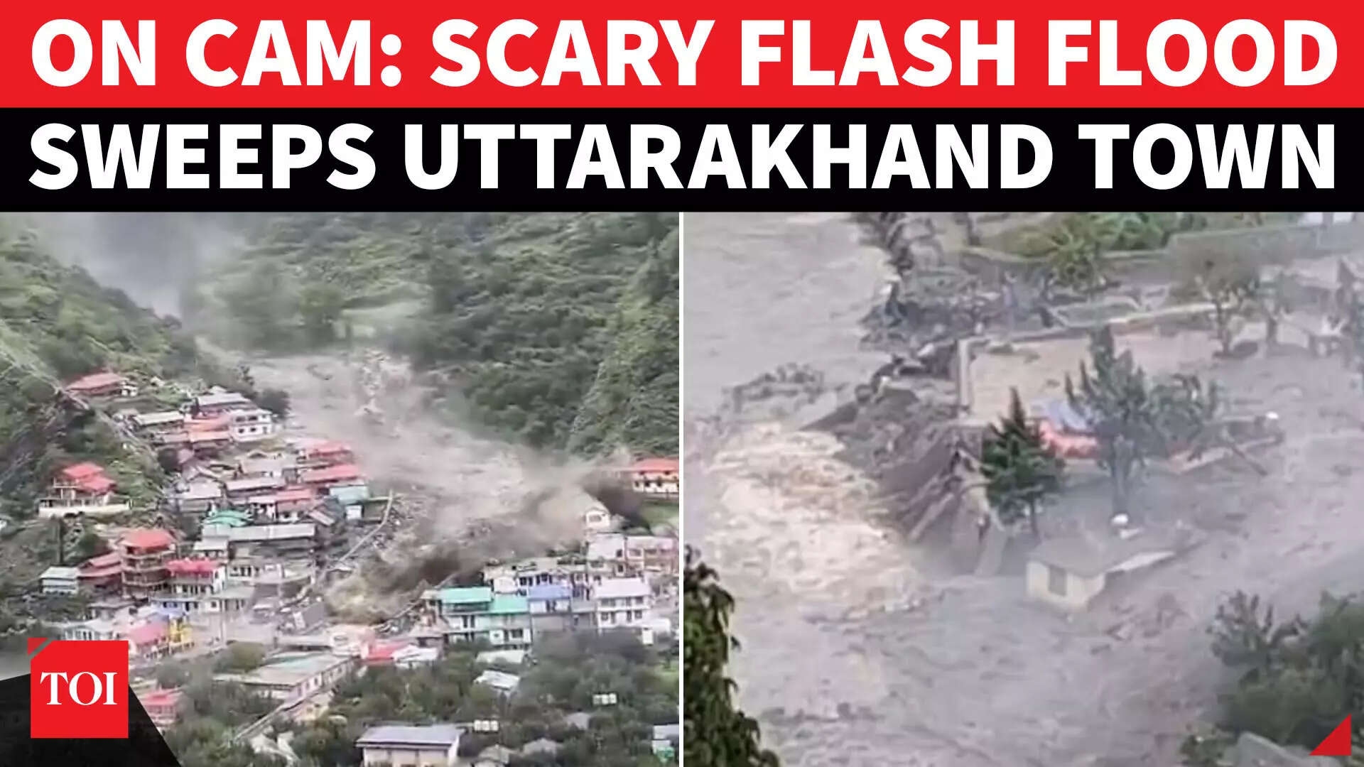 Uttarkashi Cloud Burst: 10+ Indian Soldiers Missing As Spine-Chilling Flash Flood Wreaks Havoc