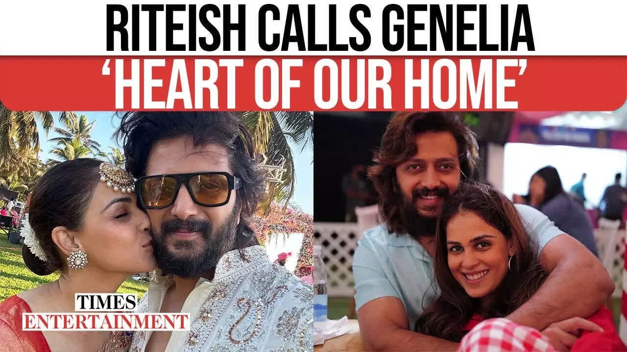 Genelia's birthday: Riteish Deshmukh's touching post melts hearts, B-town showers love