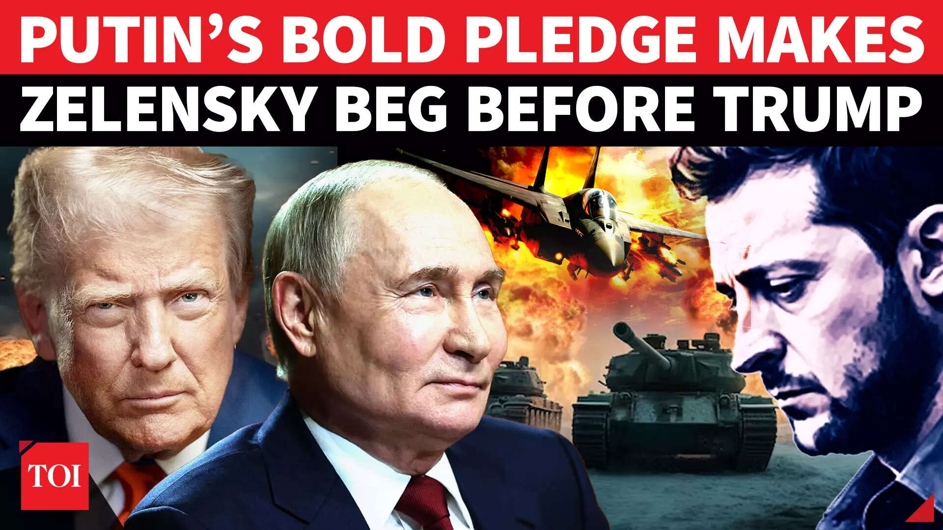 Zelensky Seeks Urgent Help From Trump As Putin Declares No Change In Ukraine Plan