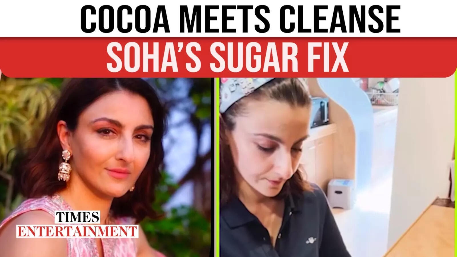 Soha Ali Khan's Sugar Fix; Enters Kitchen After Months