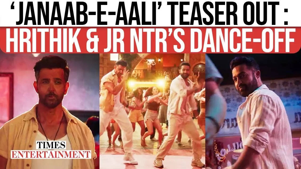 Hrithik and Jr NTR ignite the dance floor in 'War 2' teaser!