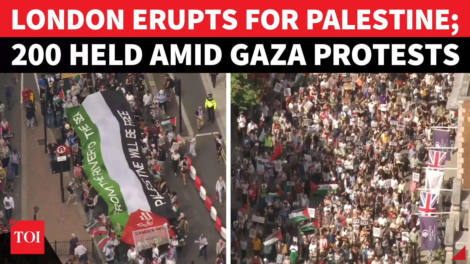 UK Capital Under Siege; Nearly 200 Detained As London Erupts Against Starmer, Netanyahu