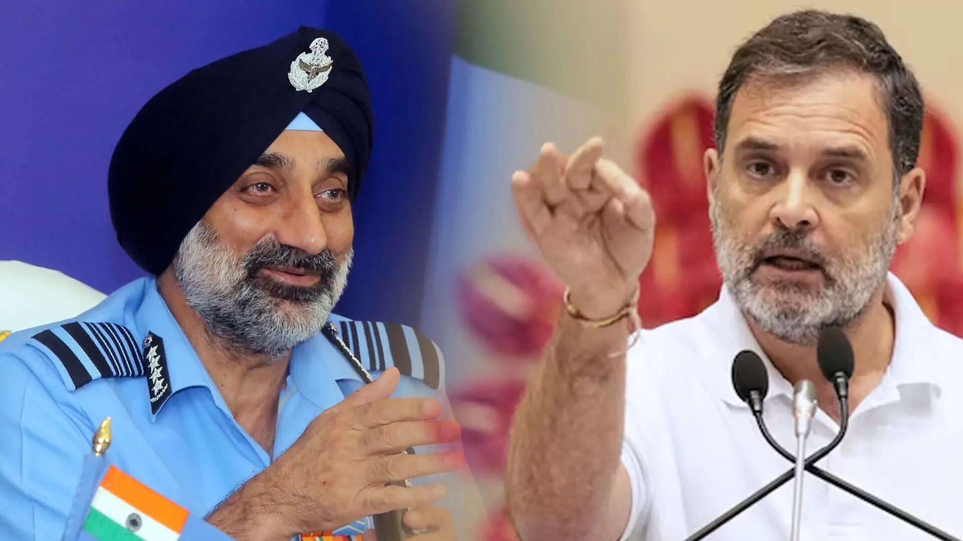 'We Had Full Freedom': Air Force Chief Counters Rahul Gandhi's 'Hands Tied' Claim On Op Sindoor