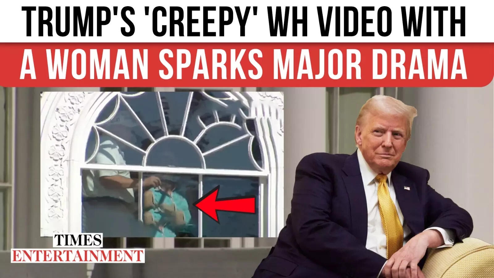 'Creepy Paparazzi': Fox News Blasted By MAGA After Zooming On Trump Through WH Window