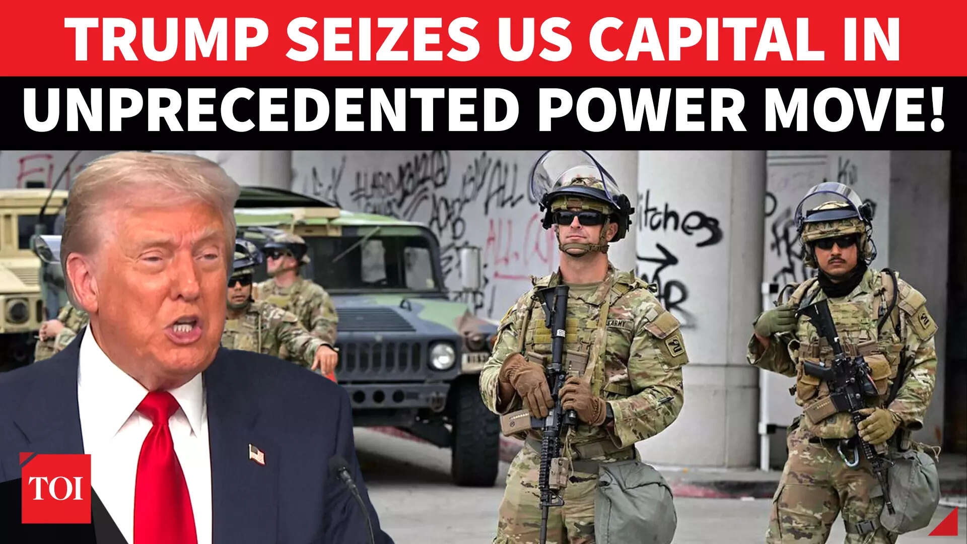 Trump SHOCKS America: Deploys National Guard In US Capital