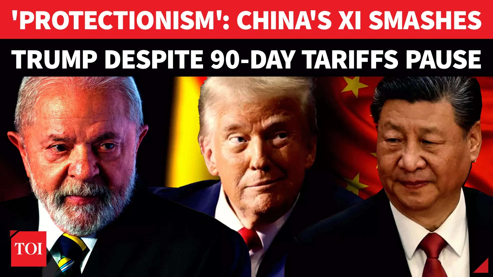 Xi Blasts 'U.S Protectionism' As Trump Blinks On China Tariffs; Revealing 60-Min Call With Lula