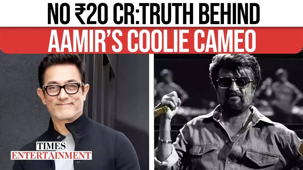 Aamir Khan waived ₹20 crore for his Coolie cameo? here's what actually happened