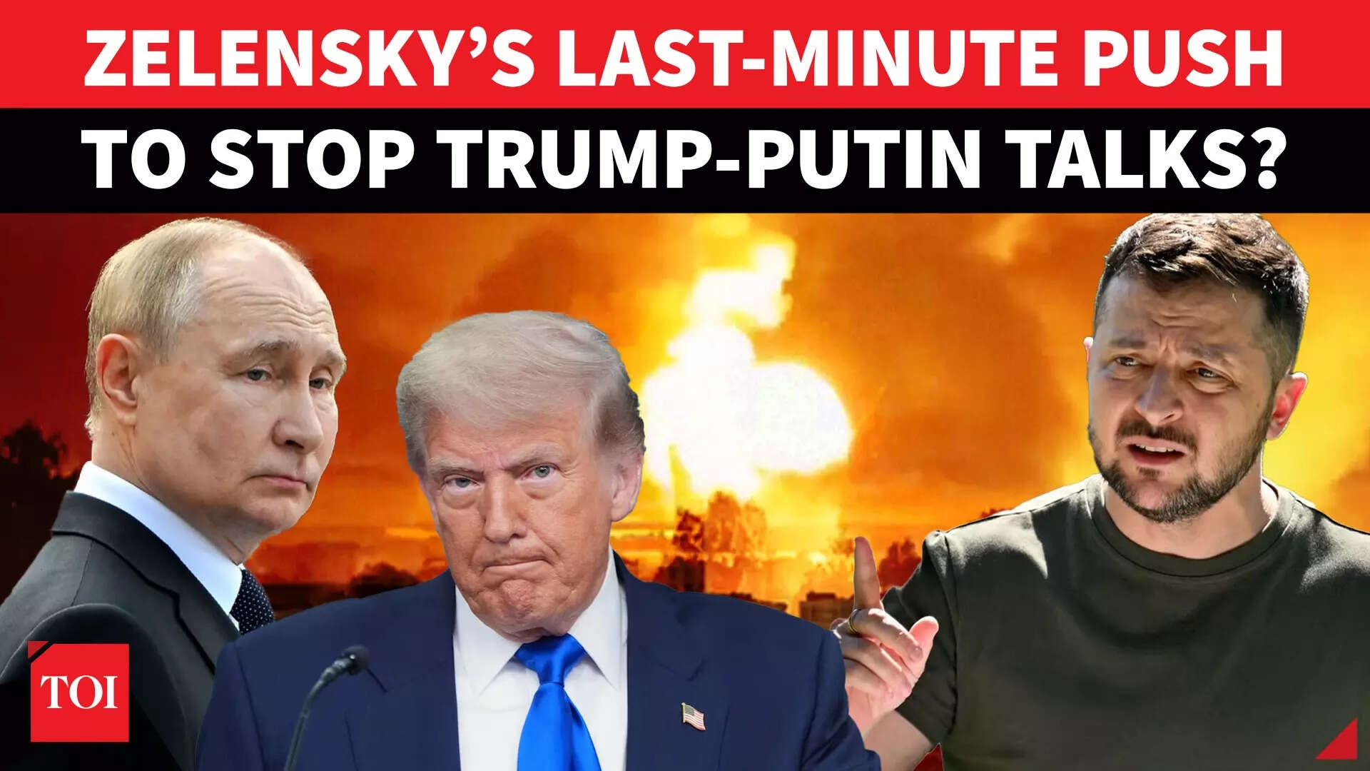 Ukraine Launches MASSIVE Drone Attack on Russia Before Trump-Putin Alaska Summit