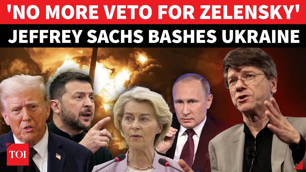 'Zelensky Has NO Authority': Jeffrey Sachs Rips Ukraine Leader; Urges Trump To Bypass Kyiv On Russia
