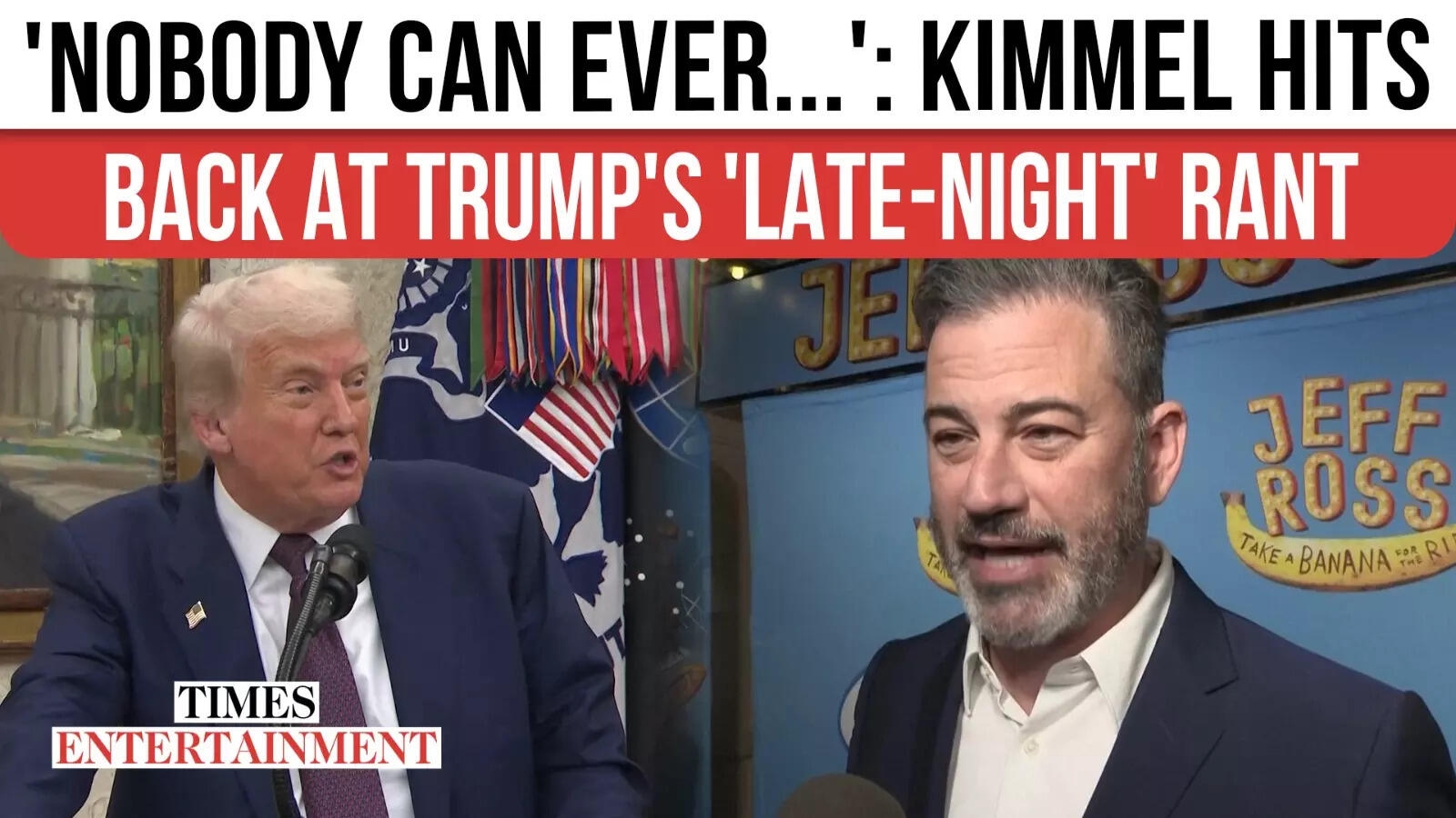 Jimmy Kimmel Destroys Trump After ‘No Talent' Insult With Most Unbothered Remark
