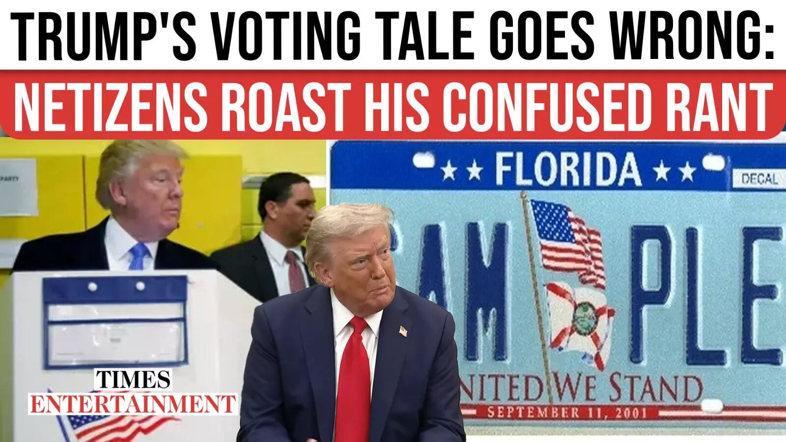 Trump's Odd Mail-In Ballot Story Sparks Mockery, Netizens Troll Prez
