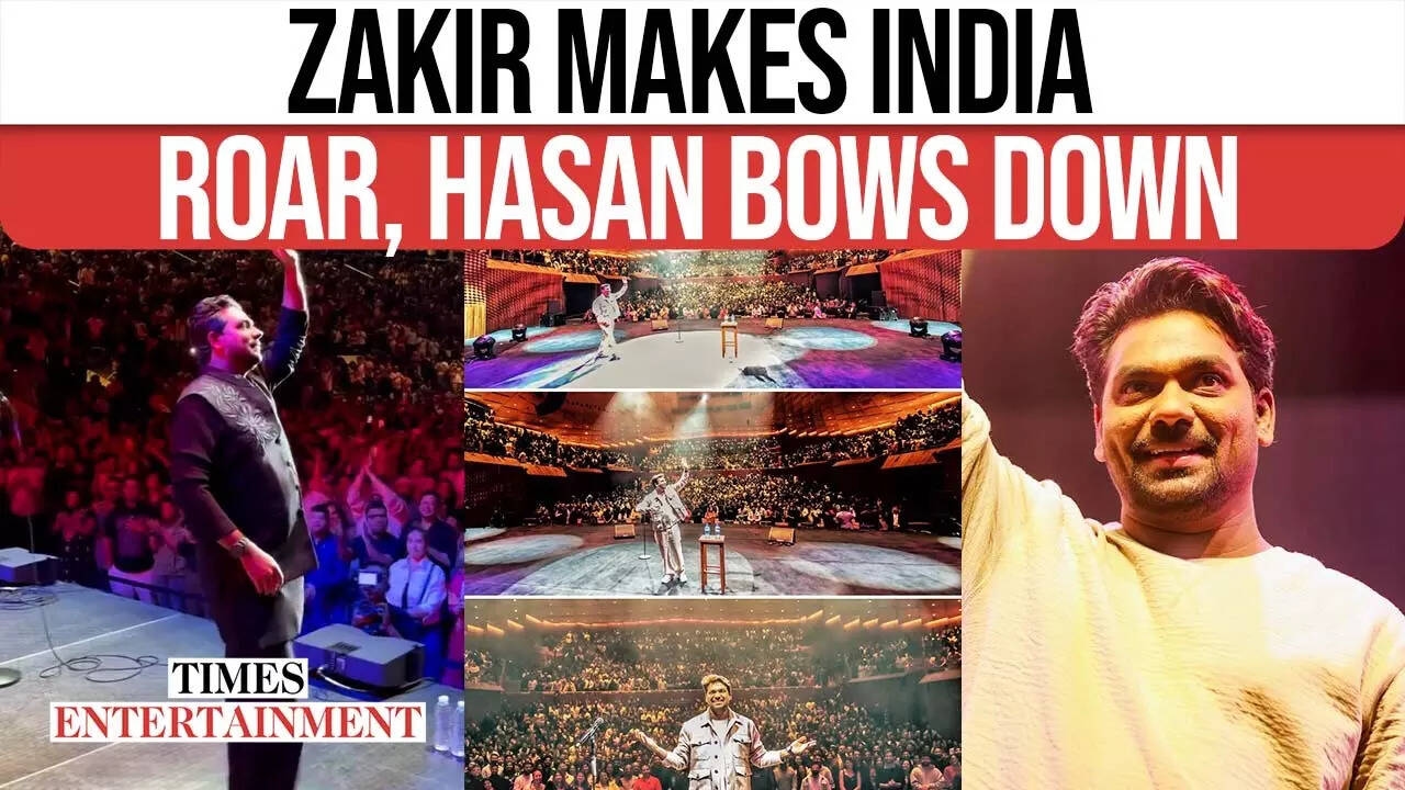 Zakir Khan rocks Madison Square Garden; Hasan Minhaj hails it historic, parents join via video call