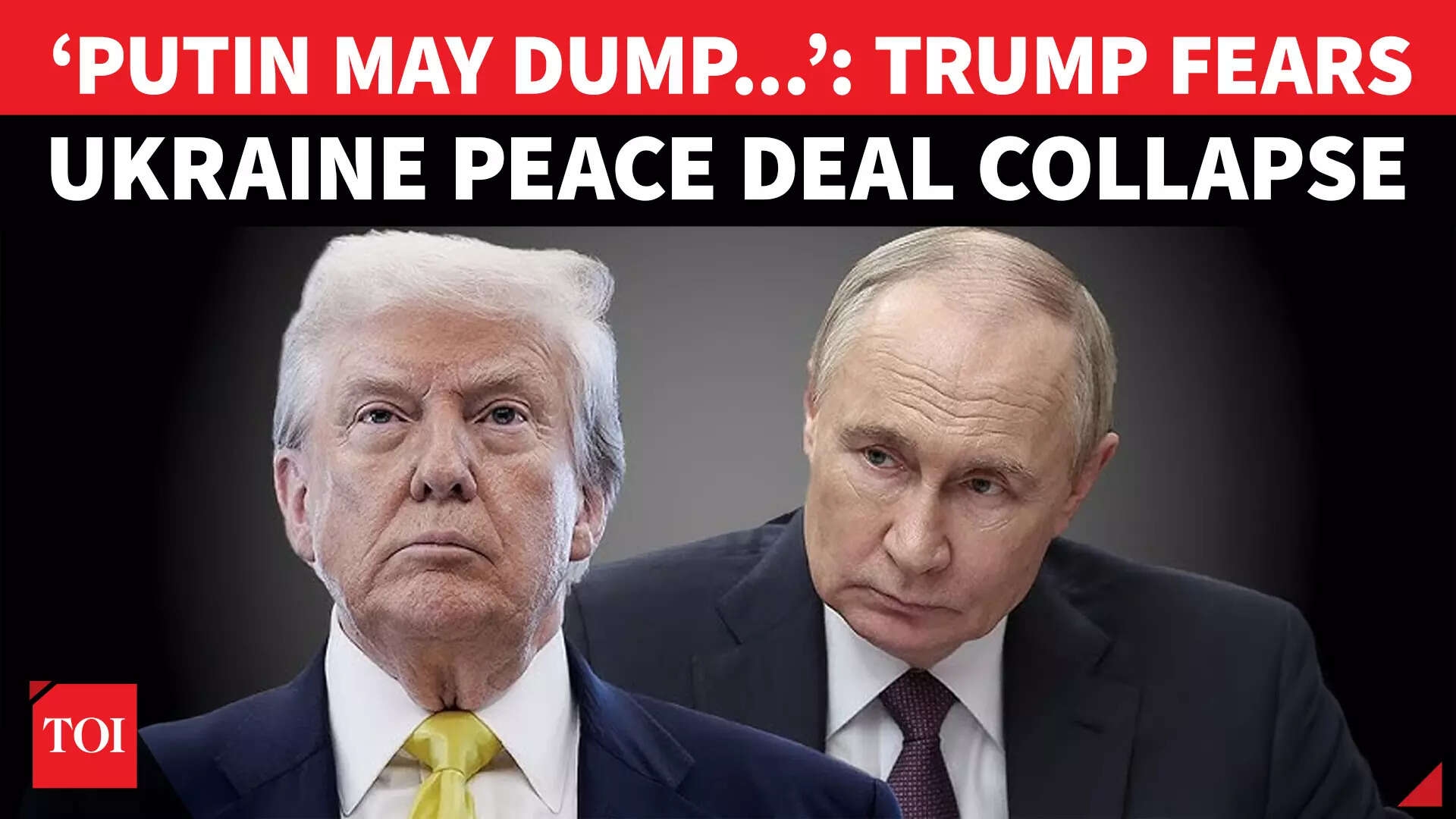 Trump's SHOCKING U-turn In 24 Hours On Putin Wanting To Sign Ukraine Peace Deal