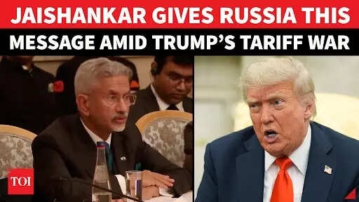 ‘Remove Tariffs': Jaishankar ROARS In Russia As India EMBRACES Putin & STUNS Trump
