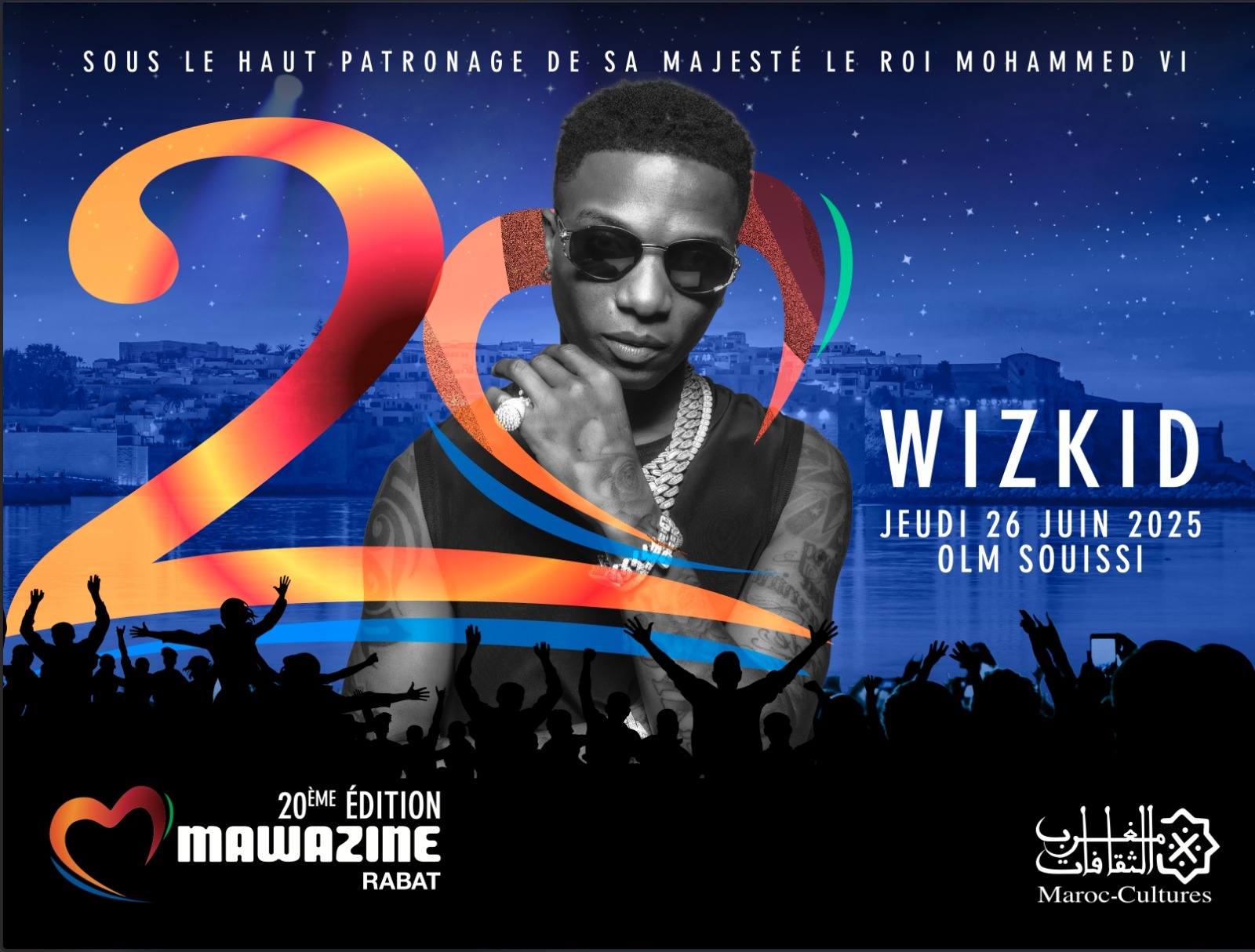 Wizkid and Lojay to ignite Mawazine 2025 with pure Afrobeats power