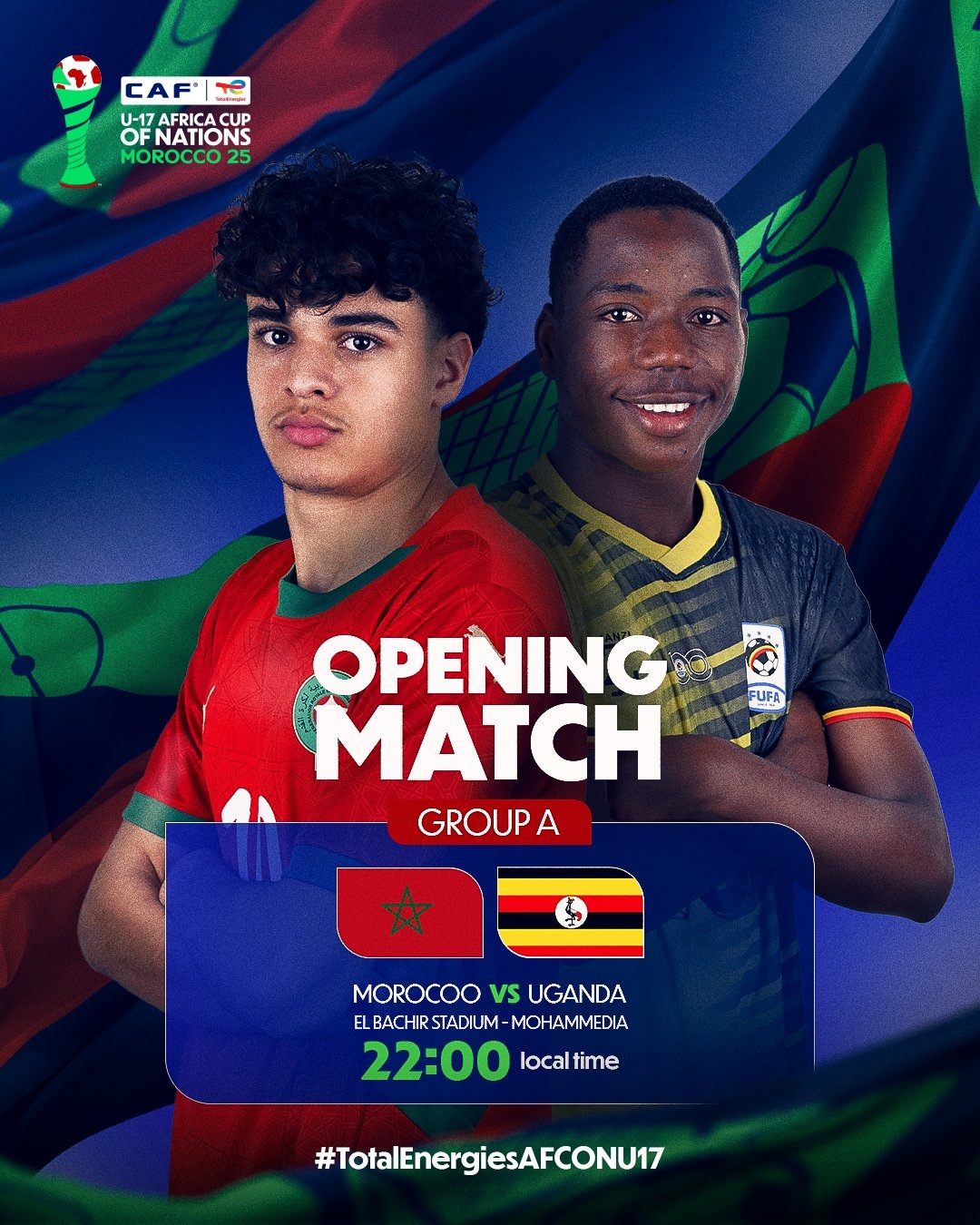 U-17 AFCON : How to watch Morocco vs. Angola live this Sunday evening
