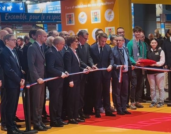 Macron inaugurates Paris Agriculture Fair with Moroccan PM Akhannouch