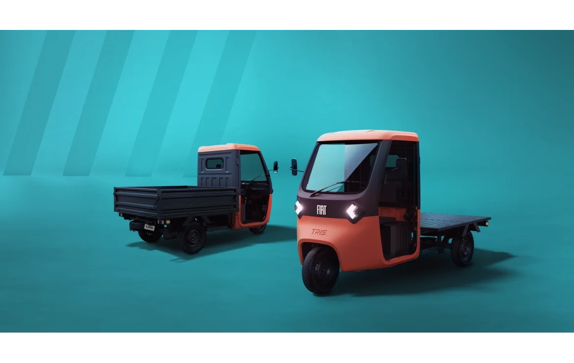 FIAT launches TRIS, its first three-wheeled EV made in Morocco for MEA markets