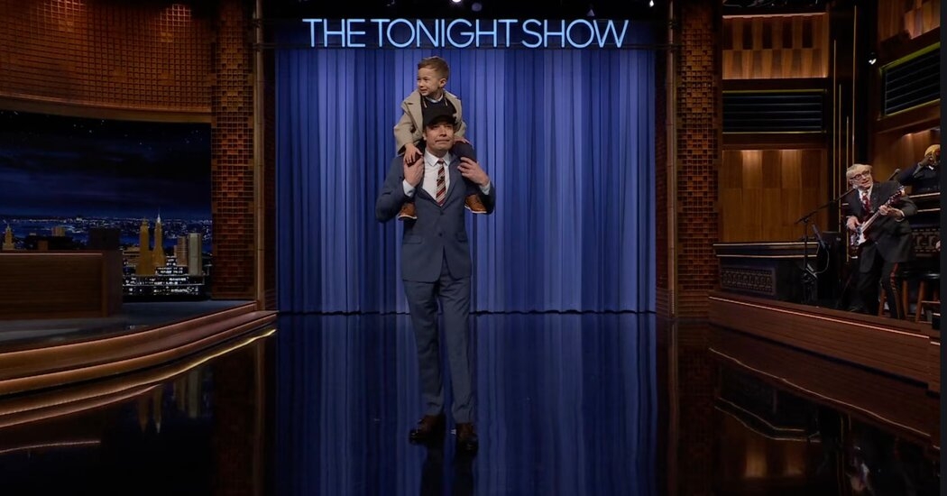 It's Bring a Kid to Work Day on ‘The Tonight Show'