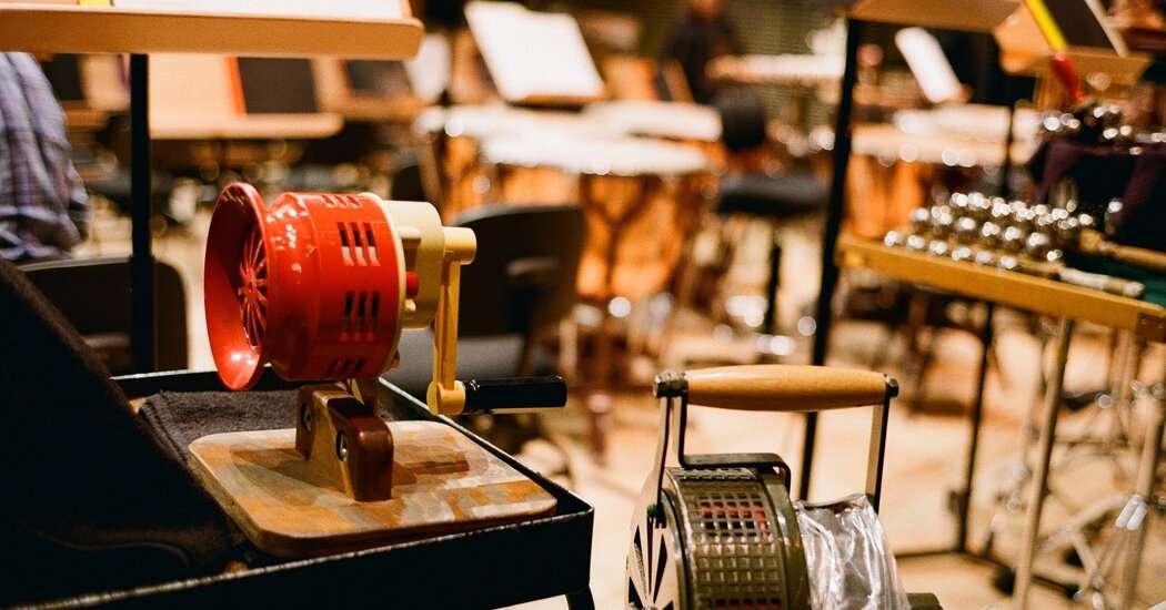 Why a Percussionist Was Playing a Siren