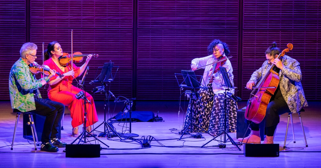 Review: A Kronos Quartet Glow Up: New Players, Newly Lustrous Sound