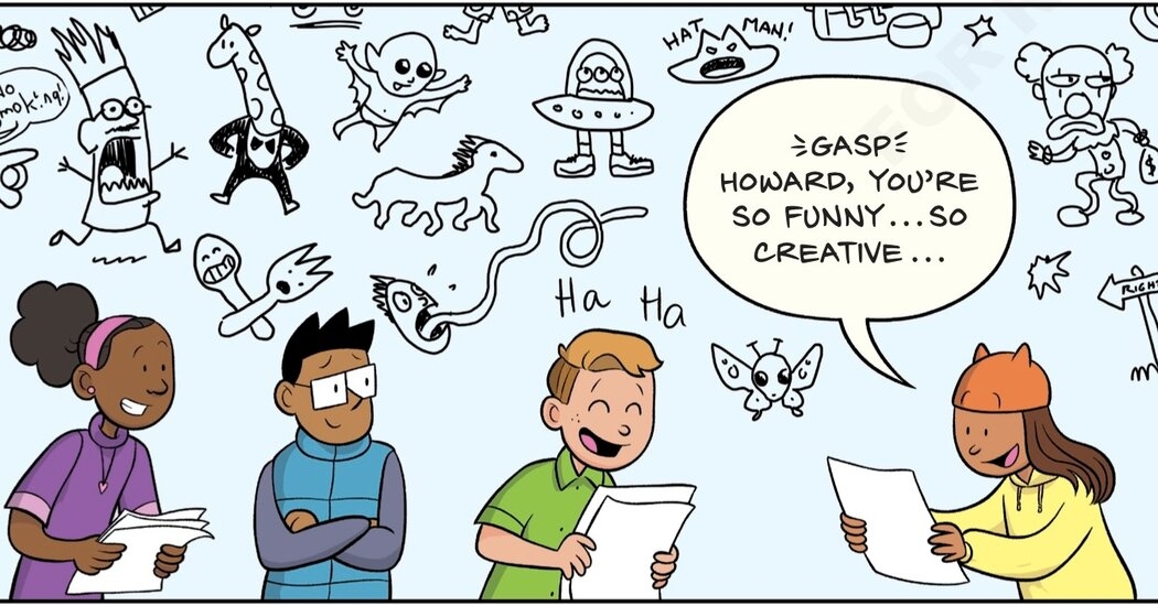 Childhood Memories of Connecting Through Cartooning