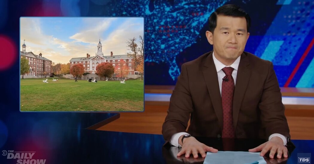 Late Night Revels in Harvard's Rejection of Trump's Demand