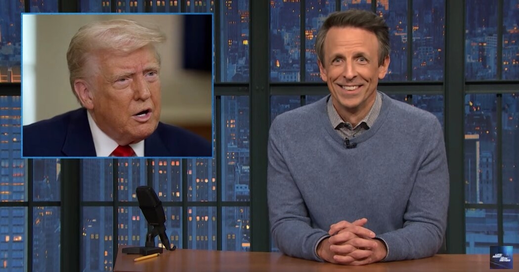 Seth Meyers Recaps Trump's Latest Revisionist History