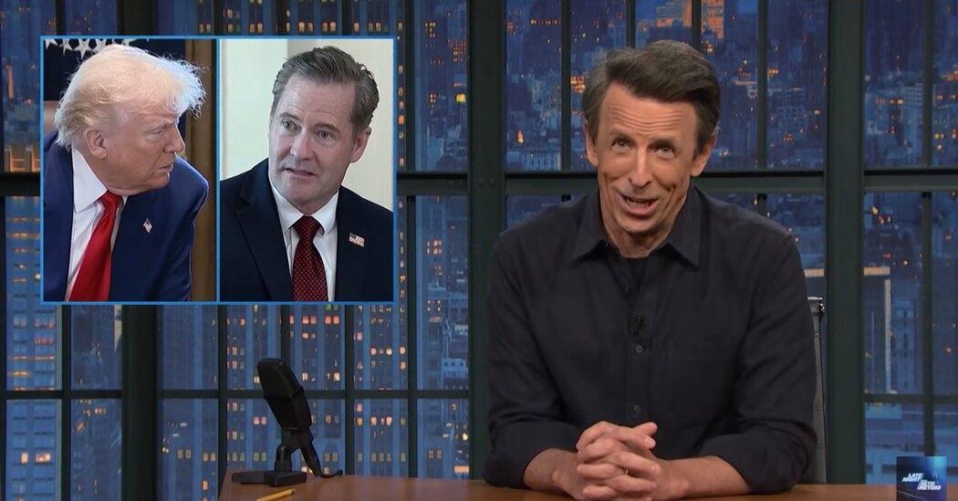 Late Night Watches ‘Signalgate' Claim a Victim, Sort of