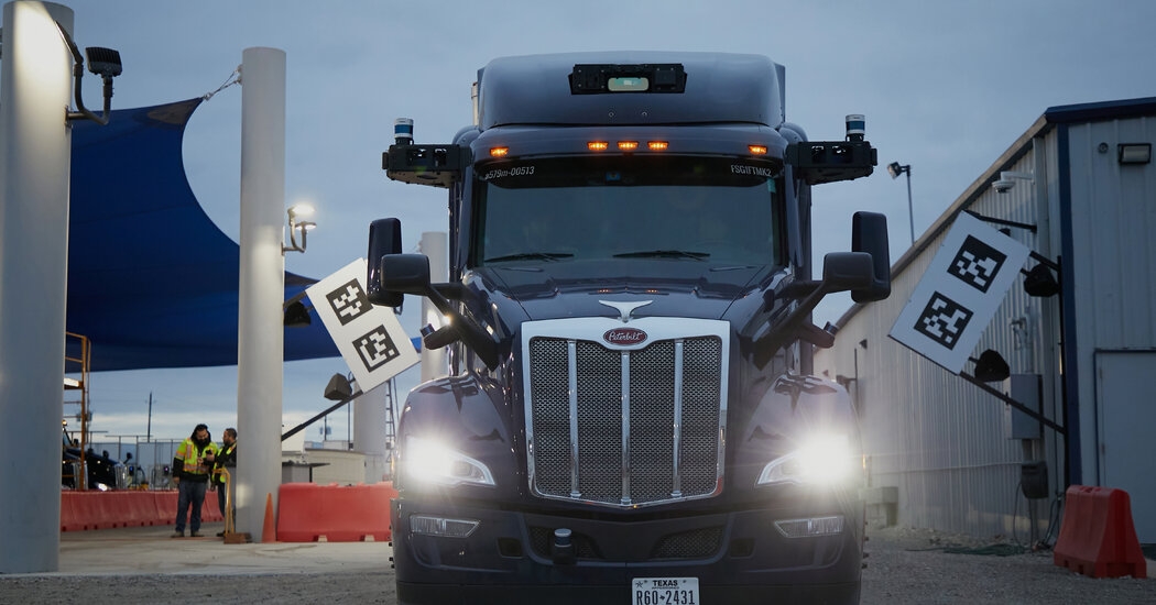 Yes, That 18-Wheeler on a Texas Highway Is Driving Itself
