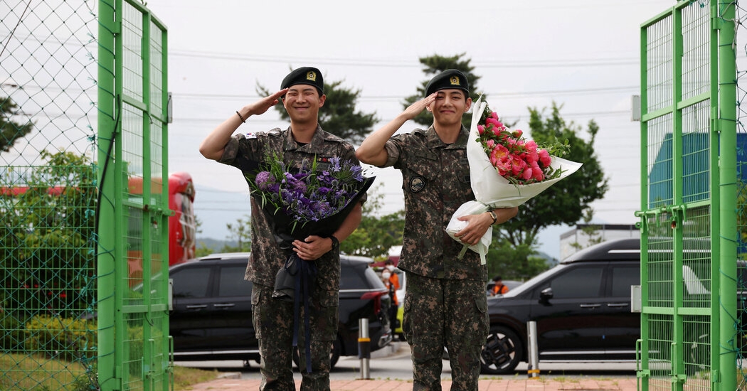 K-Pop Fans' Wait Is Almost Over as BTS Members Leave the Army
