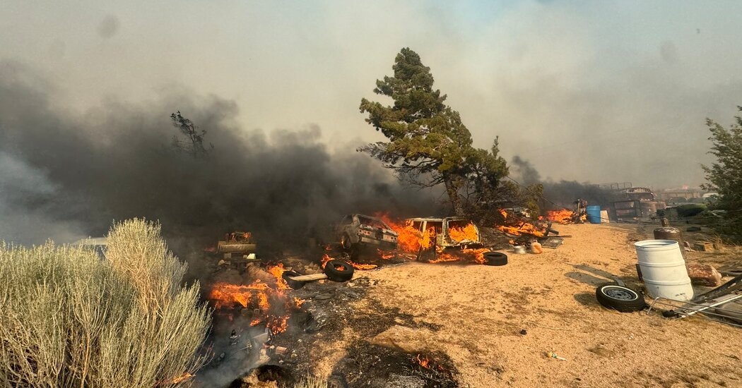 Wildfire Near San Bernardino Mountains Prompts Evacuation Orders
