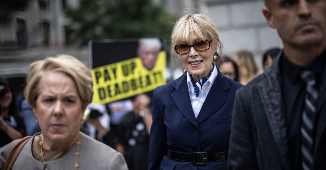In a New Book, E. Jean Carroll Chronicles Her Legal Battles With Trump