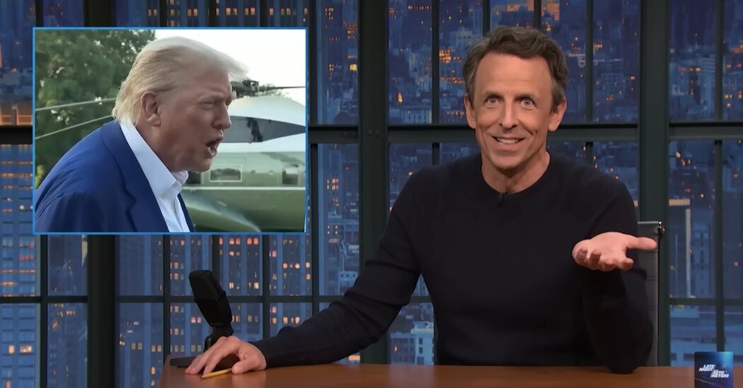 Late Night Is Taken Aback by Trump's Potty Mouth