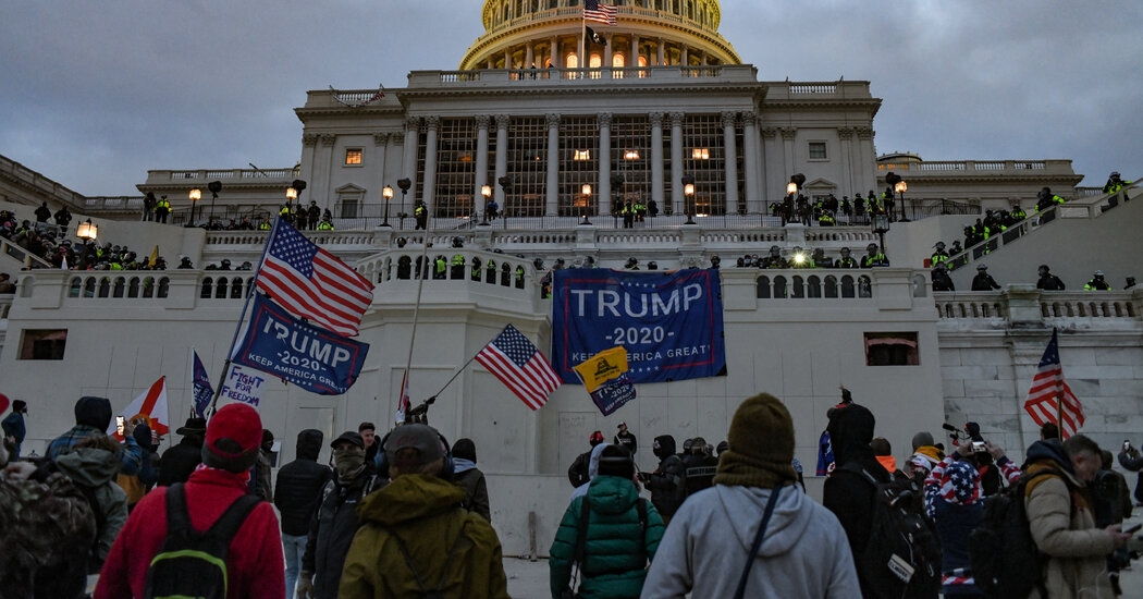 Pardoned Jan. 6 Rioter Who Threatened Police Joins Justice Dept.