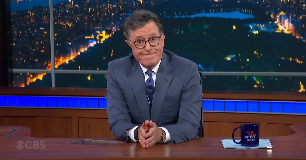Stephen Colbert Laments the Loss of ‘The Late Show'