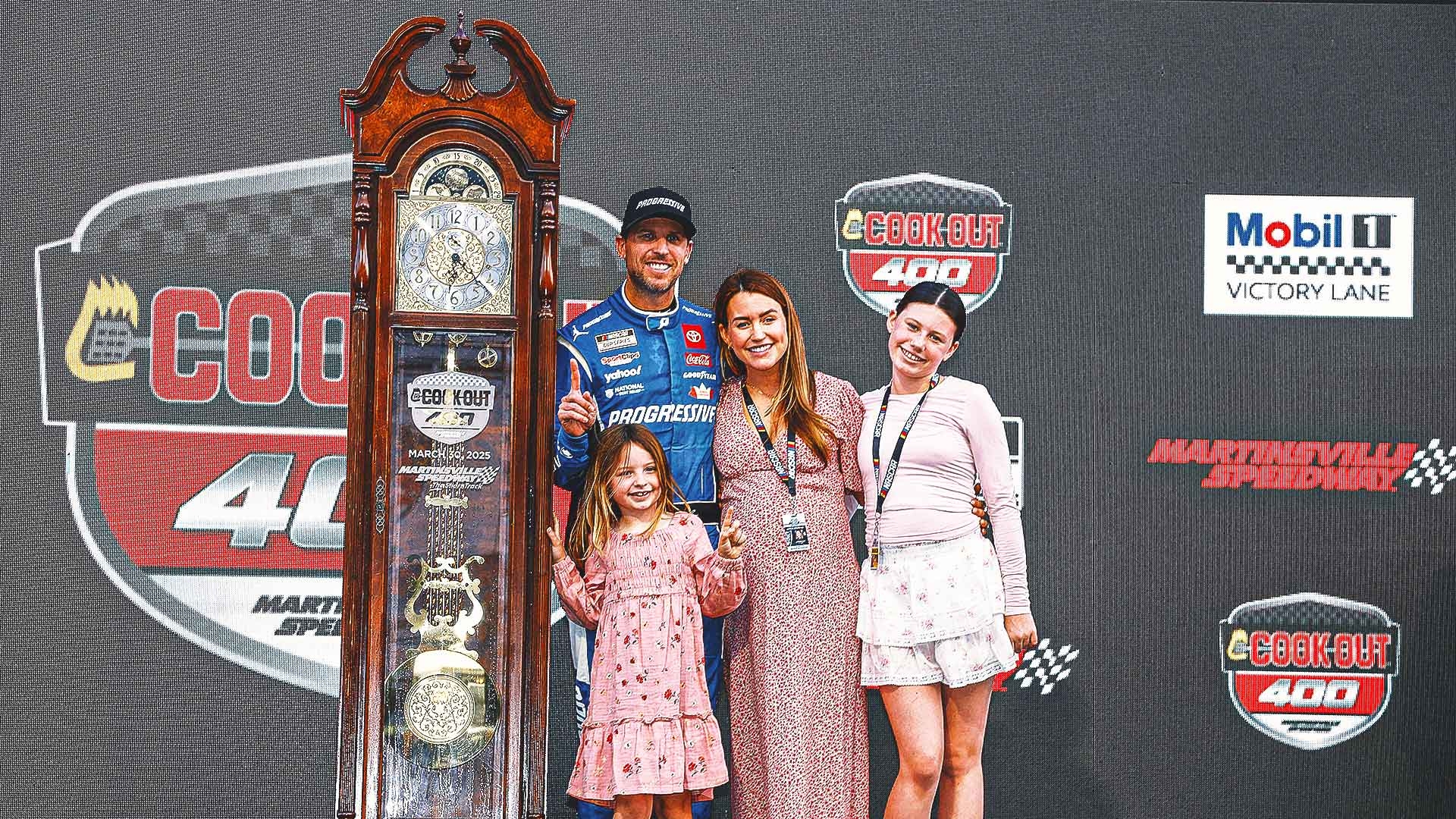 Denny Hamlin to miss NASCAR's Mexico City race following birth of son
