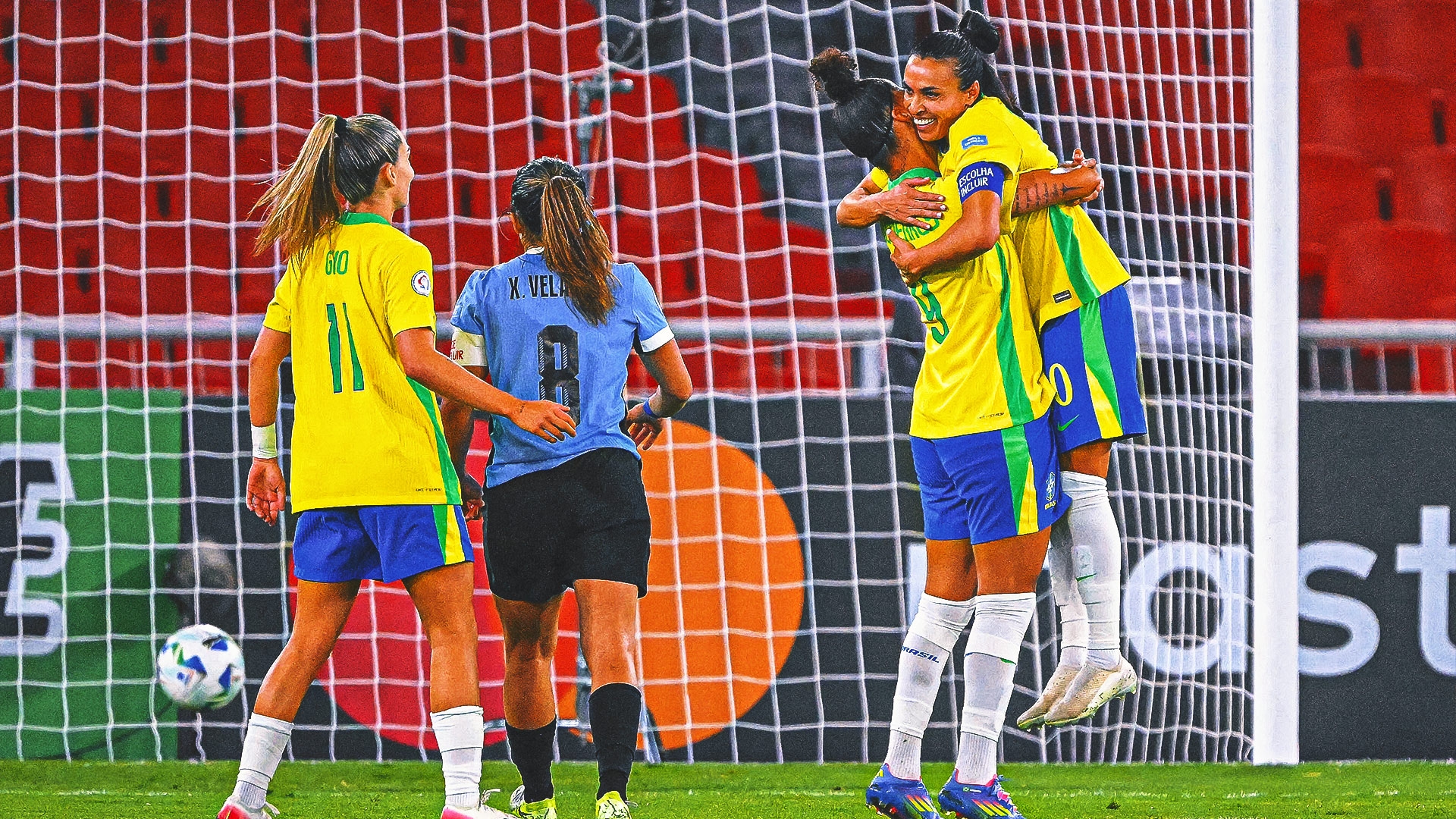 Defending champion Brazil's dominant first half secures spot in Copa America Femenina final