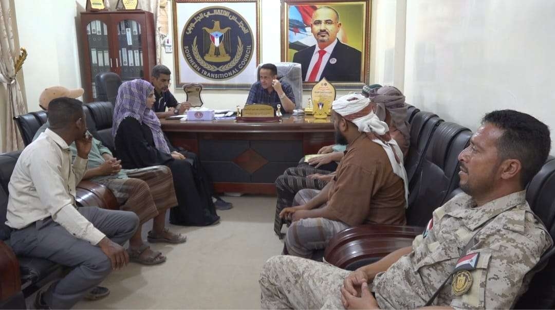 رئيس تنفيذية انتقالي لحج يلتقي رئيس المفوضية الجنوبية لمكافحة الفساد فرع المحافظة