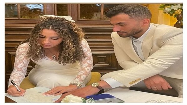 عقد قران الشاعرة منة القيعي على الفنان يوسف حشيش