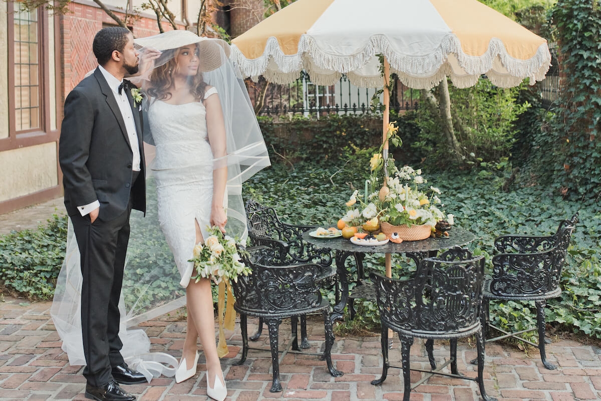 This Parisian-Inspired Wedding Had a BIG Twist …