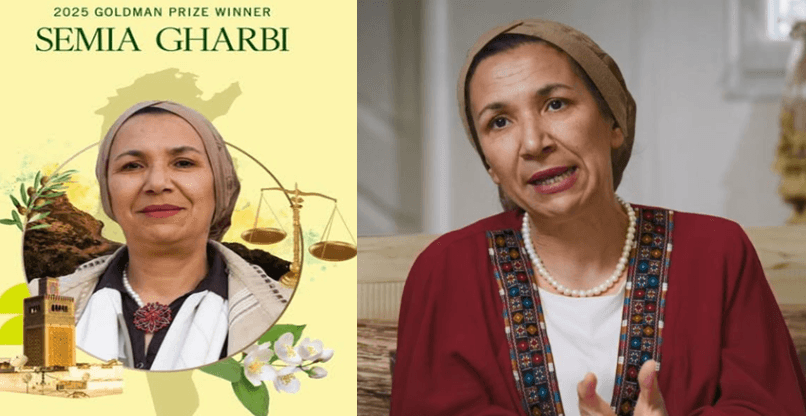 التونسية سامية الغربي تحرز 'جائزة نوبل الاخضر' لمنطقة افريقيا