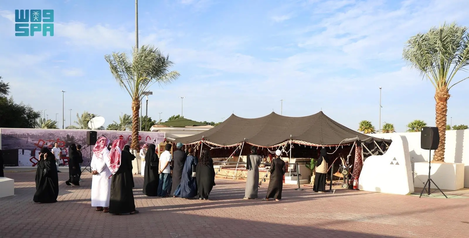 فعاليات 'ذاكرة الأرض' تستمر بالمدينة المنورة احتفاءً بيوم التأسيس