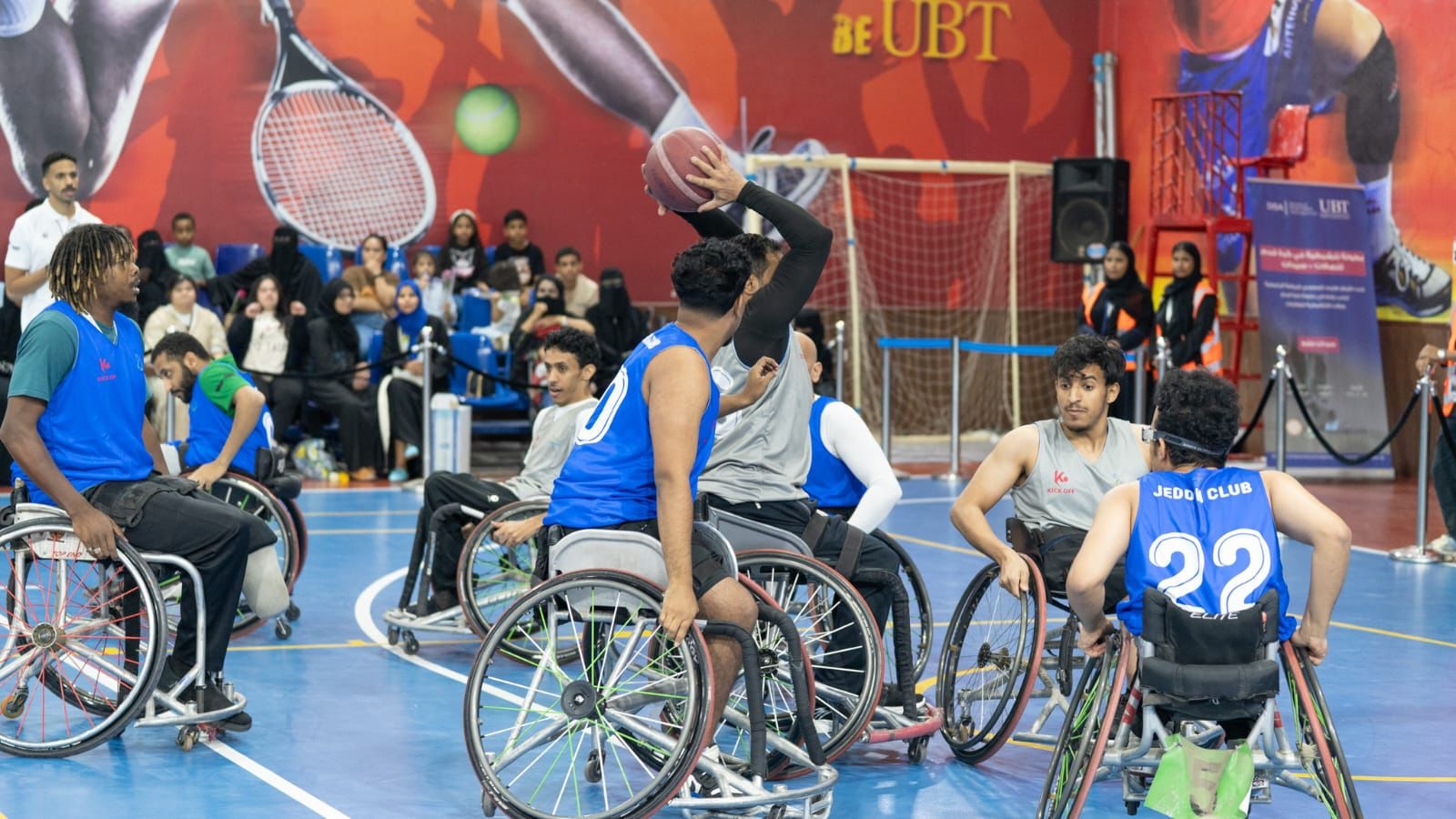 خمسون لاعبًا يتألقون في أكبر تجمع رياضي ينظمه نادي جدة لذي الإعاقة