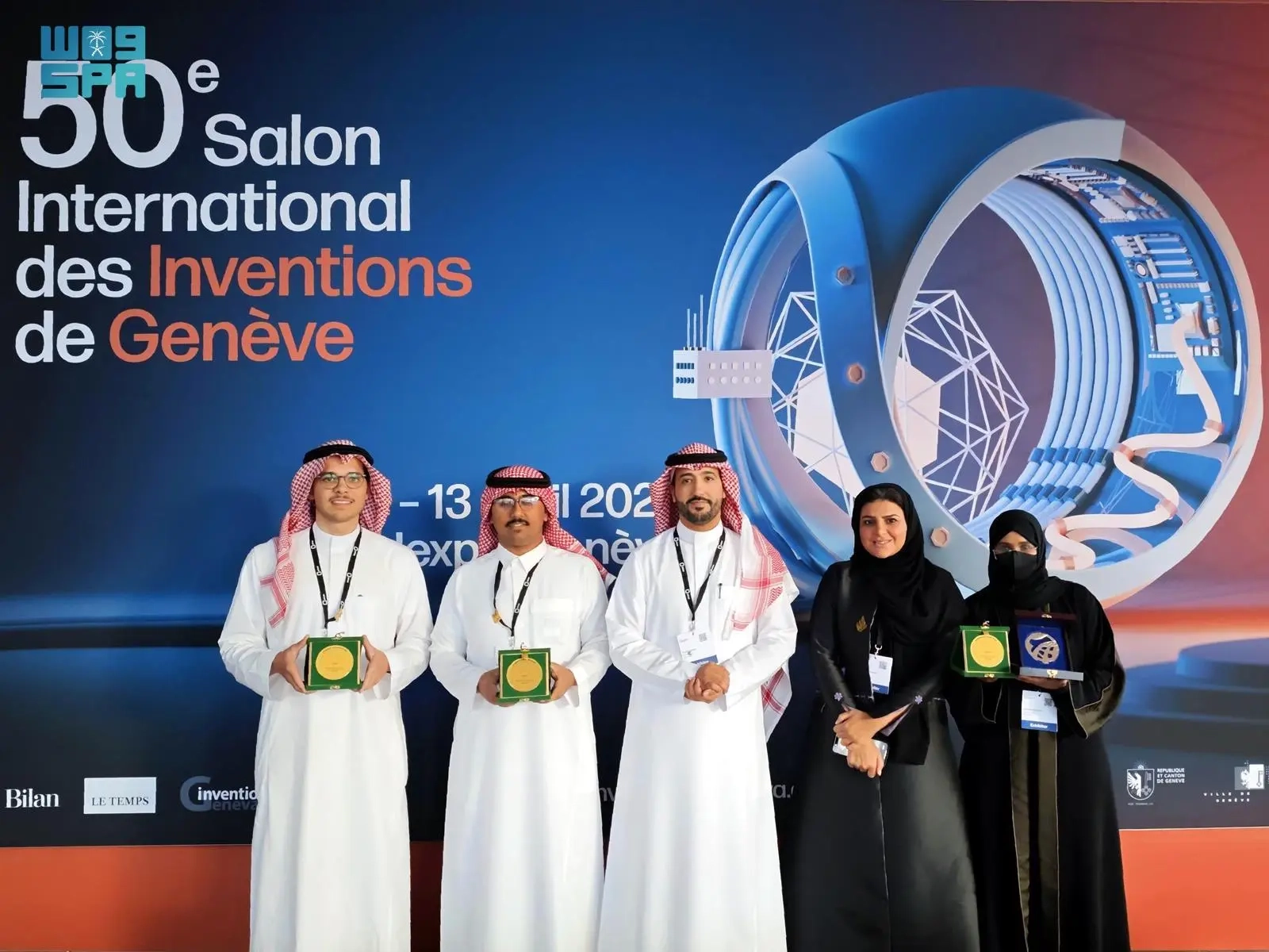 طلاب وطالبات من جامعة جدة يحصدون عددًا من الميداليات في معرض جنيف للاختراعات 2025