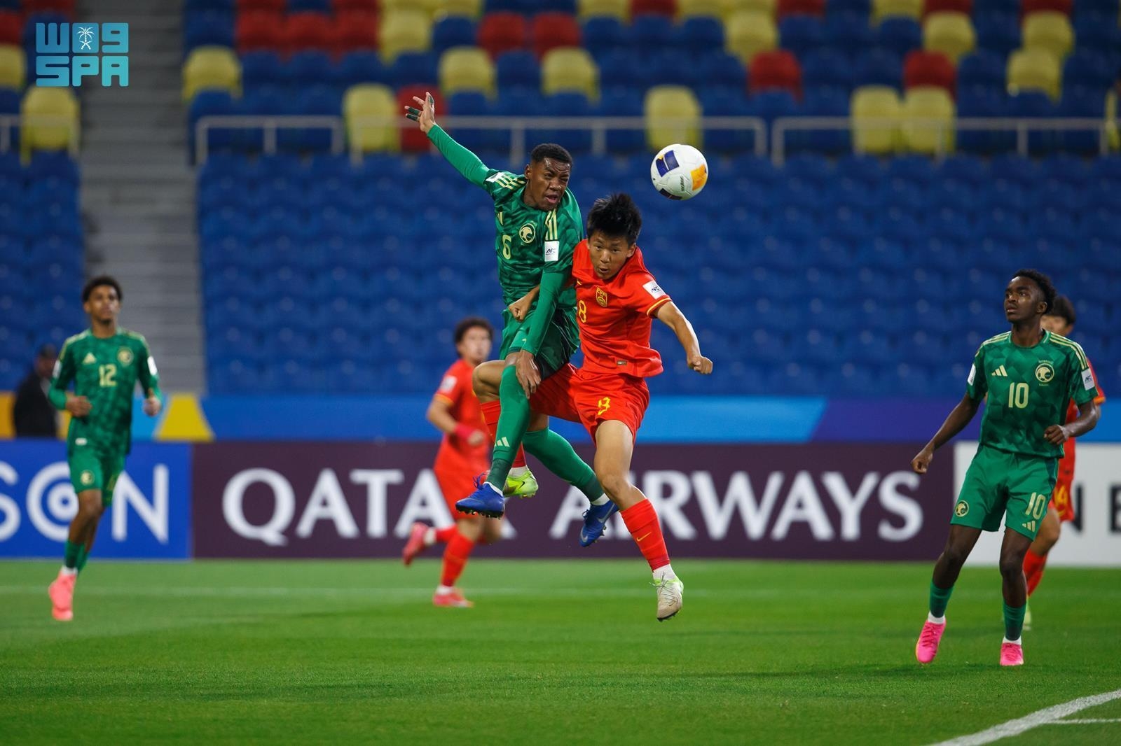 الأخضر يتغلّب على المنتخب الصيني في افتتاح كأس آسيا بالطائف