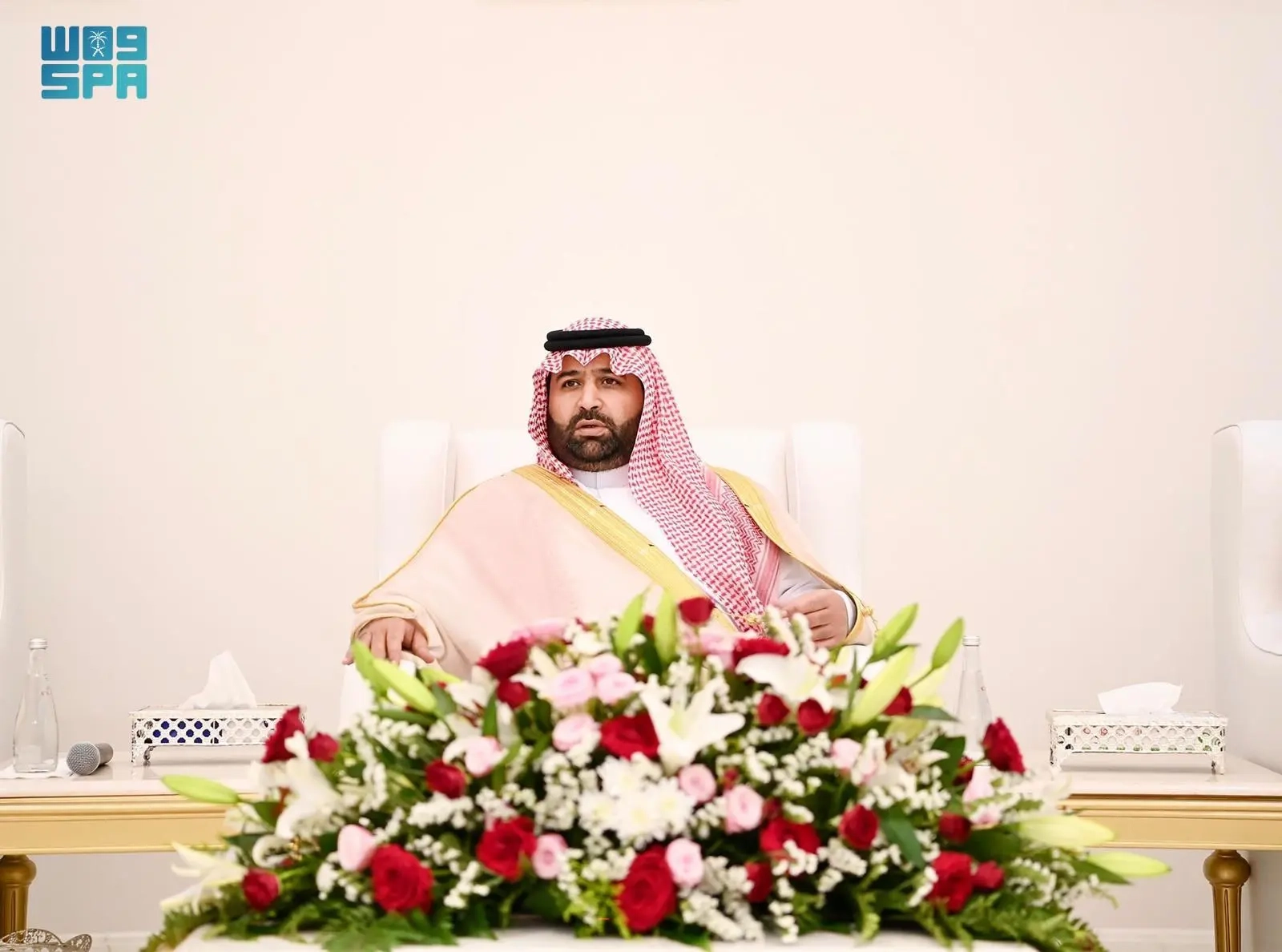 أمير منطقة جازان يستقبل المهنئين بتعيينه أميرًا للمنطقة