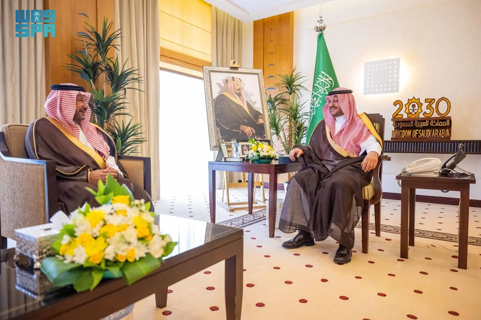نائب أمير القصيم يستقبل أمين المنطقة